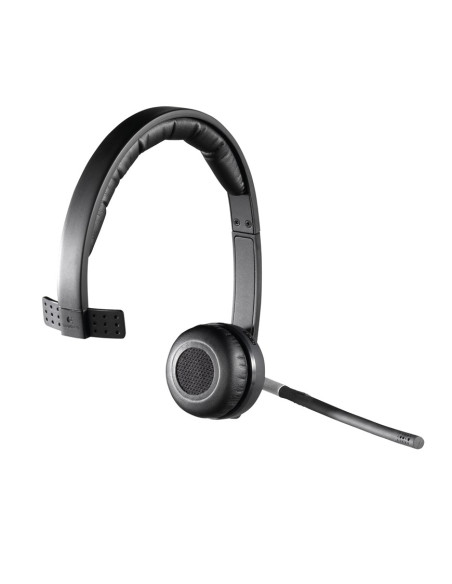 Logitech H820E Zestaw Słuchawkowy Bezprzewodowy Opaska Na Głowę Biuro/Centrum Telefoniczne Podstawka Do Ładowania Czarny