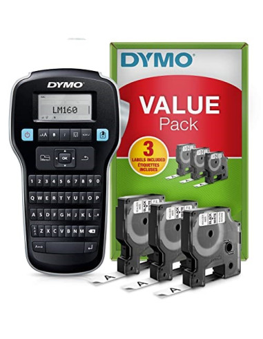 Dymo Labelmanager Dy Lm 160 Drukarka Etykiet Termiczny Druk Atramentowy 180 X 180 Dpi 12 Mm/S D1 Qwerty
