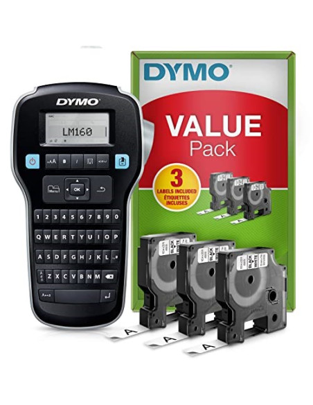 Dymo Labelmanager Dy Lm 160 Drukarka Etykiet Termiczny Druk Atramentowy 180 X 180 Dpi 12 Mm/S D1 Qwerty