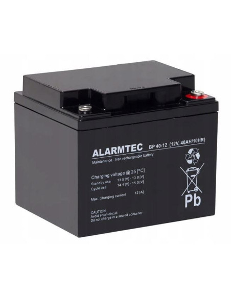 Akumulator Agm Alarmtec Serii Bp 12V 40Ah