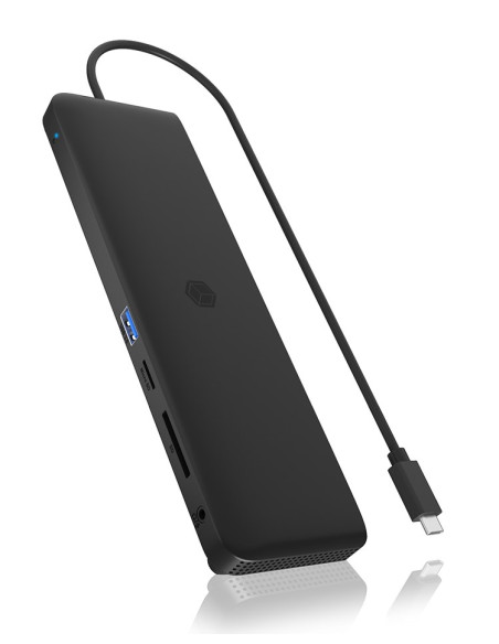 Stacja Dokująca Icybox Usb Type-C Mit Dreifach Videoausgabe