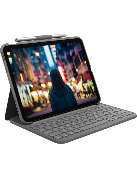 Szkielet Etui Na Ipada 10. Generacji - Szary - Deu - Central