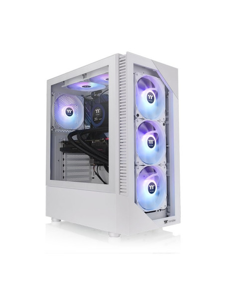 Thermaltake View 200 Tg Snow Argb Midi Tower Biały