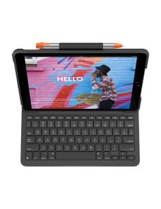 Logitech Slim Folio Qwertz Niemiecki Bluetooth Grafitowy 2