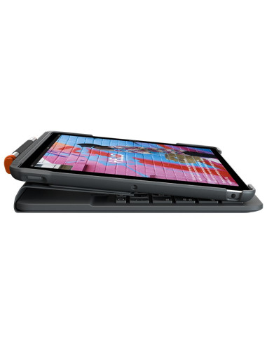 Logitech Slim Folio Qwertz Niemiecki Bluetooth Grafitowy
