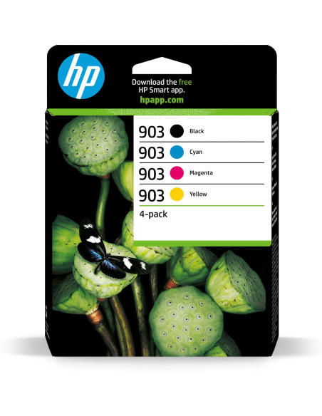 Hp 903 Cmyk Original Ink/Cartridge 4-Pack