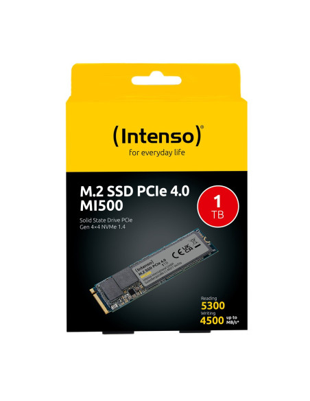 Intenso 3836460 Urządzenie Ssd 1 Tb M.2 Pci Express 4.0 Nvme