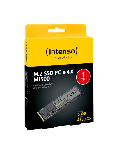 Intenso 3836460 Urządzenie Ssd 1 Tb M.2 Pci Express 4.0 Nvme