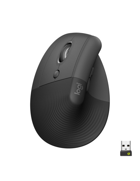 Lift Left Vertical Ergo Mouse -/Graphite / Black - Emea
