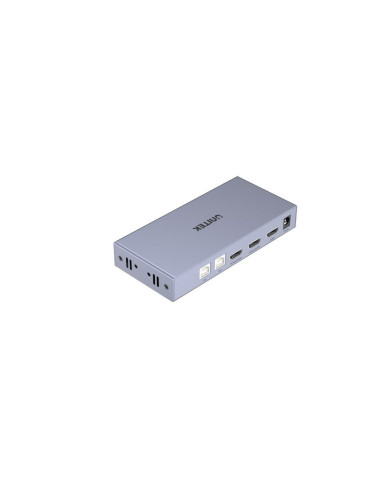 Unitek V307A Przełącznik Kvm 4K Hdmi 2.0,2-In,1-Out +Usb