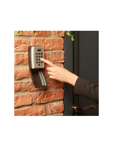 Master Lock 5423Eurd Sejf Sejf Ścienny Czarny, Szary