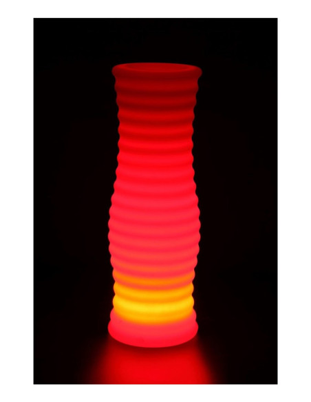 Techly I-Led Flowerpot Doniczka Na Kwiaty Biały Plastik 1 Szt.