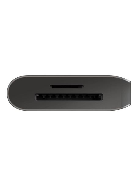 Hub Belkin Connect Usb-C 7-In-1 Multiport Adapter 1X4K Hdmi/2Xusb-A/1Xusb-C Pd3.0/1Xrj45 Gigabit/1Xcard Reader/1Xaudio Grey
