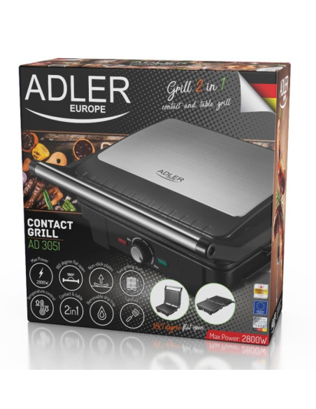 Grill Elektryczny Adler Ad 3051