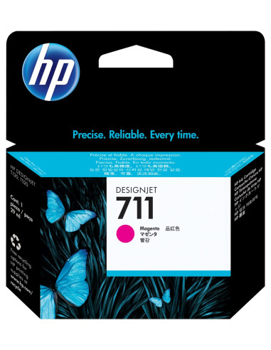 Hp Purpurowy Wkład Atramentowy 711 Designjet 29 Ml