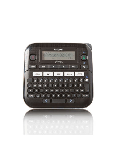 Brother Pt-D210Vp Drukarka Etykiet Termotransferowy 180 X 180 Dpi 20 Mm/S Qwerty