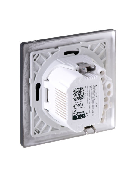 Fibaro Włącznik Walli Switch Antracyt Fgwdseu-221-8