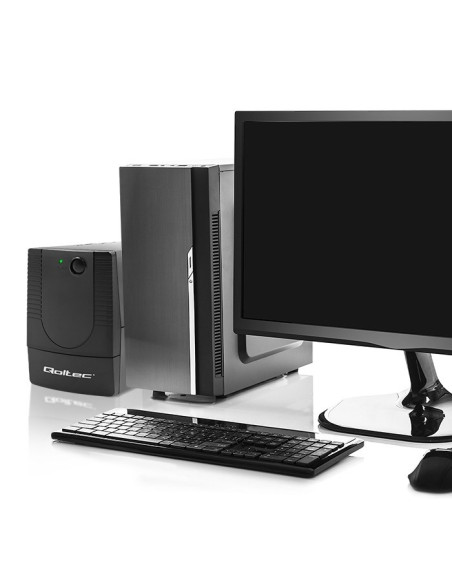 Qoltec Zasilacz Awaryjny Ups Line Interactive | Monolith | 650Va | 360W