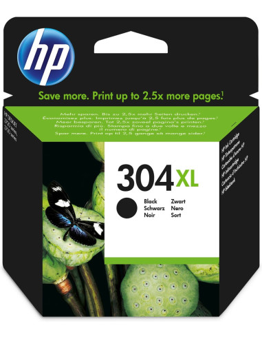 Hp Oryginalny Czarny Wkład Atramentowy 304Xl