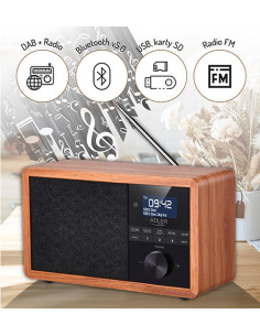 Radio Dab+ Adler Ad 1184 2