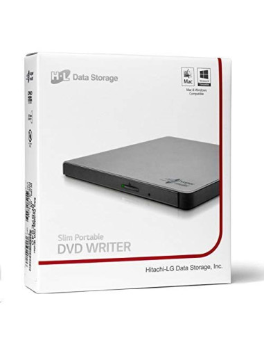 Lg Gp57Es40 Dysk Optyczny Dvd±Rw Czarny, Srebrny