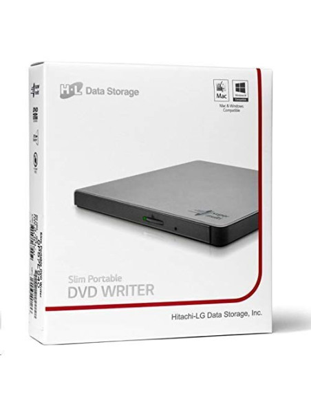Lg Gp57Es40 Dysk Optyczny Dvd±Rw Czarny, Srebrny