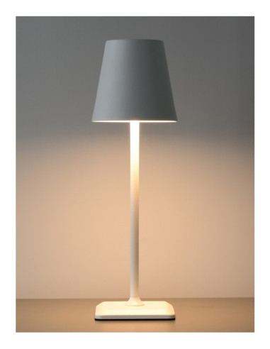 Techly I-Led Lamp-Wh Lampa Stołowa Niewymienialne Źródło Światła 3 W E Biały