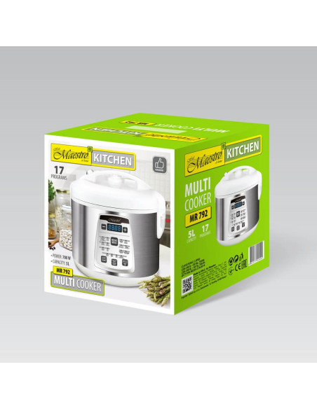 Multicooker Maestro Mr-792 17 Programów
