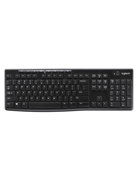 Logitech Wireless Keyboard K270 Klawiatura Rf Wireless Qwertz Niemiecki Czarny