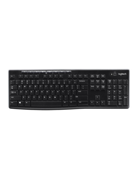 Logitech Wireless Keyboard K270 Klawiatura Rf Wireless Qwertz Niemiecki Czarny