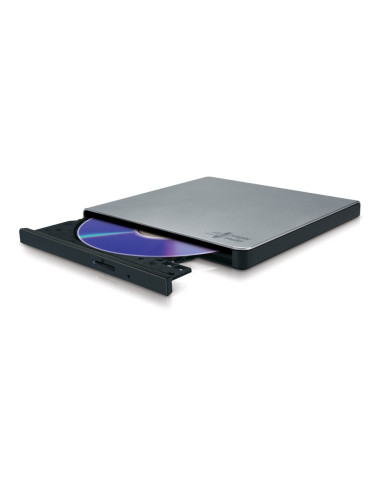 Hitachi-Lg Slim Portable Dvd-Writer Dysk Optyczny Dvd±Rw Srebrny