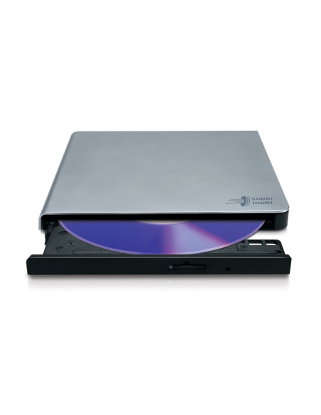 Hitachi-Lg Slim Portable Dvd-Writer Dysk Optyczny Dvd±Rw Srebrny