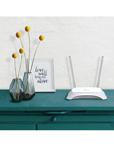 Tp-Link Tl-Mr3420 Router Bezprzewodowy Fast Ethernet Jedna Częstotliwości (2,4 Ghz) Czarny, Biały