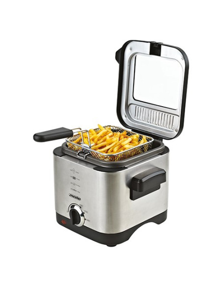 Frytownica Mesko Ms 4910 (1,5 L  0,5 Kg  900W  Kolor Srebrny)
