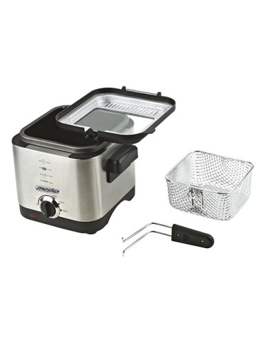 Frytownica Mesko Ms 4910 (1,5 L  0,5 Kg  900W  Kolor Srebrny)
