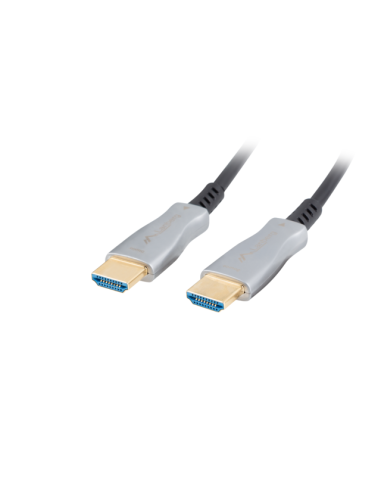 Lanberg Kabel Hdmi Lanberg Kabel Hdmi M/M V2.0 10M Optyczny Aoc Czarny Ca-Hdmi-20Fb-0100-Bk