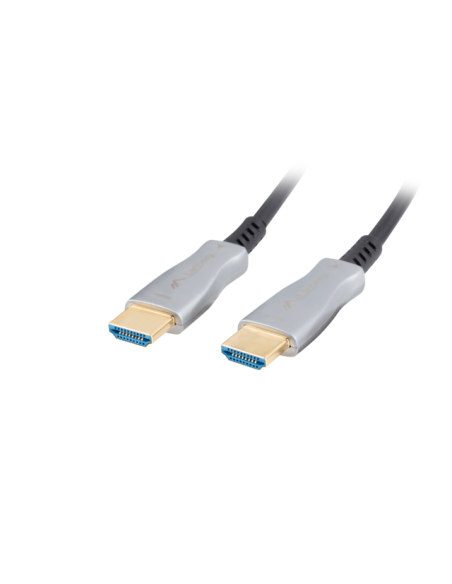 Lanberg Kabel Hdmi Lanberg Kabel Hdmi M/M V2.0 10M Optyczny Aoc Czarny Ca-Hdmi-20Fb-0100-Bk