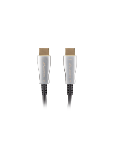 Lanberg Kabel Hdmi Lanberg Kabel Hdmi M/M V2.0 10M Optyczny Aoc Czarny Ca-Hdmi-20Fb-0100-Bk