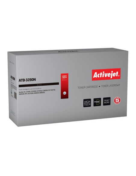Activejet Atb-3280N Toner (Zamiennik Brother Tn-3280  Supreme  8000 Stron  Czarny)