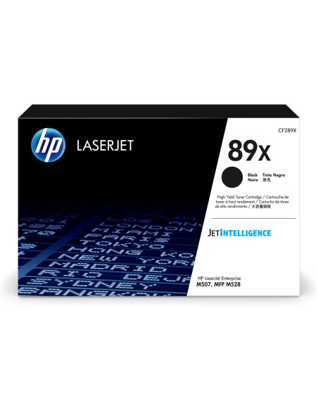Hp 89X Oryginalny Czarny Toner Laserjet O Dużej Wydajności