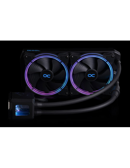 Alphacool 11729 System Chłodzenia Komputerów Procesor Chłodnica Cieczy All-In-One 14 Cm Czarny 1 Szt.