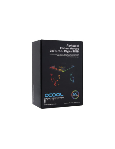Alphacool 11729 System Chłodzenia Komputerów Procesor Chłodnica Cieczy All-In-One 14 Cm Czarny 1 Szt.