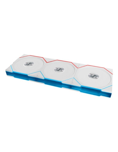 Wentylator Lian Li Uni Fan Tl Wireless Lüfter, Argb, Pwm, 3Er-Pack - 120 Mm, Weiß