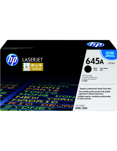 Hp 645A Oryginalny Wkład Z Czarnym Tonerem Laserjet