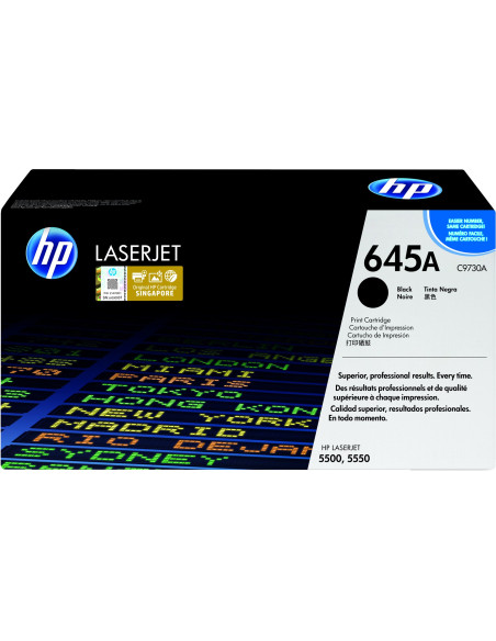 Hp 645A Oryginalny Wkład Z Czarnym Tonerem Laserjet