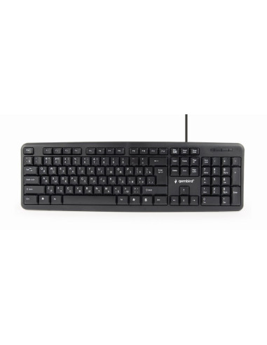 Klawiatura Gembird Kb-U-103-Ru (Usb 2.0  (Us)  Kolor Czarny)