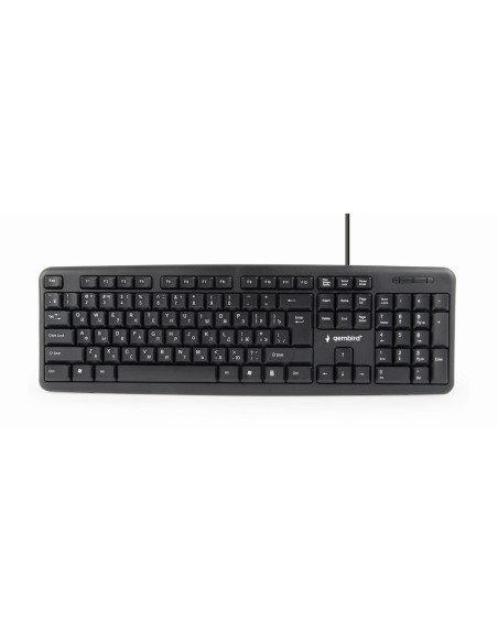 Klawiatura Gembird Kb-U-103-Ru (Usb 2.0  (Us)  Kolor Czarny)