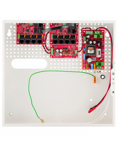 Switch Poe 9-Portowy Z Zasilaniem Buforowym Atte Ipups-9-11-F