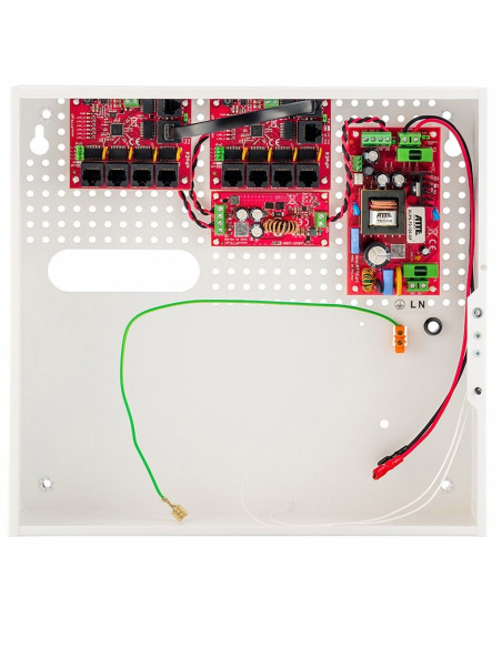 Switch Poe 9-Portowy Z Zasilaniem Buforowym Atte Ipups-9-11-F