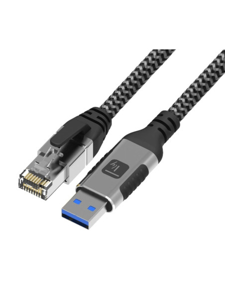Kabel Sieciowy Usb-A Na Gigabit Ethernet Rj45 1M Techly Icoc U3A-Rj45-010